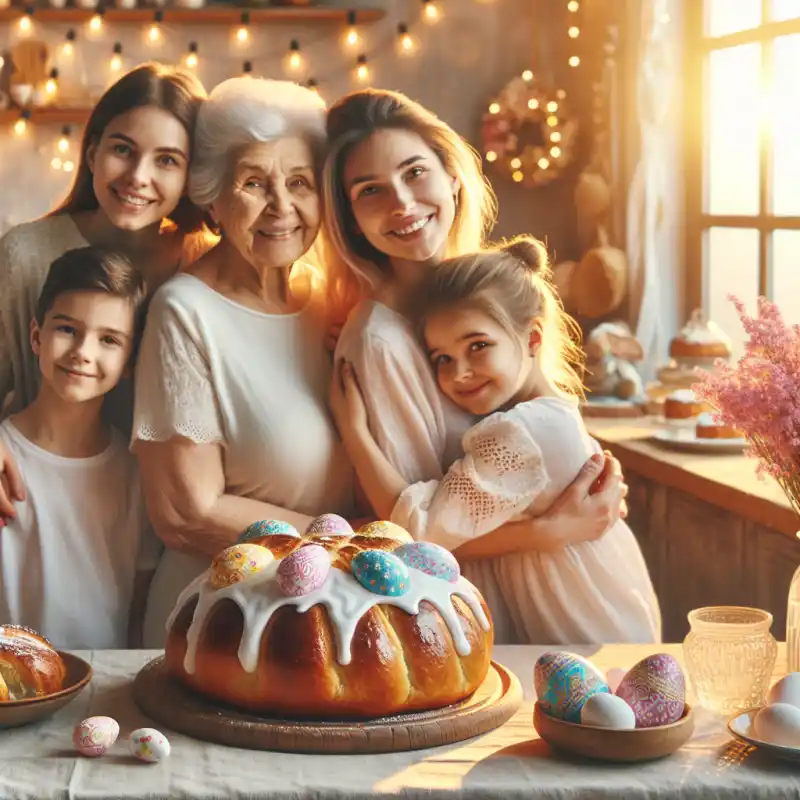 Привітання з смачної паски